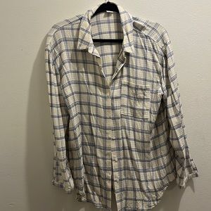 Meldose and Market button down plaid shirt